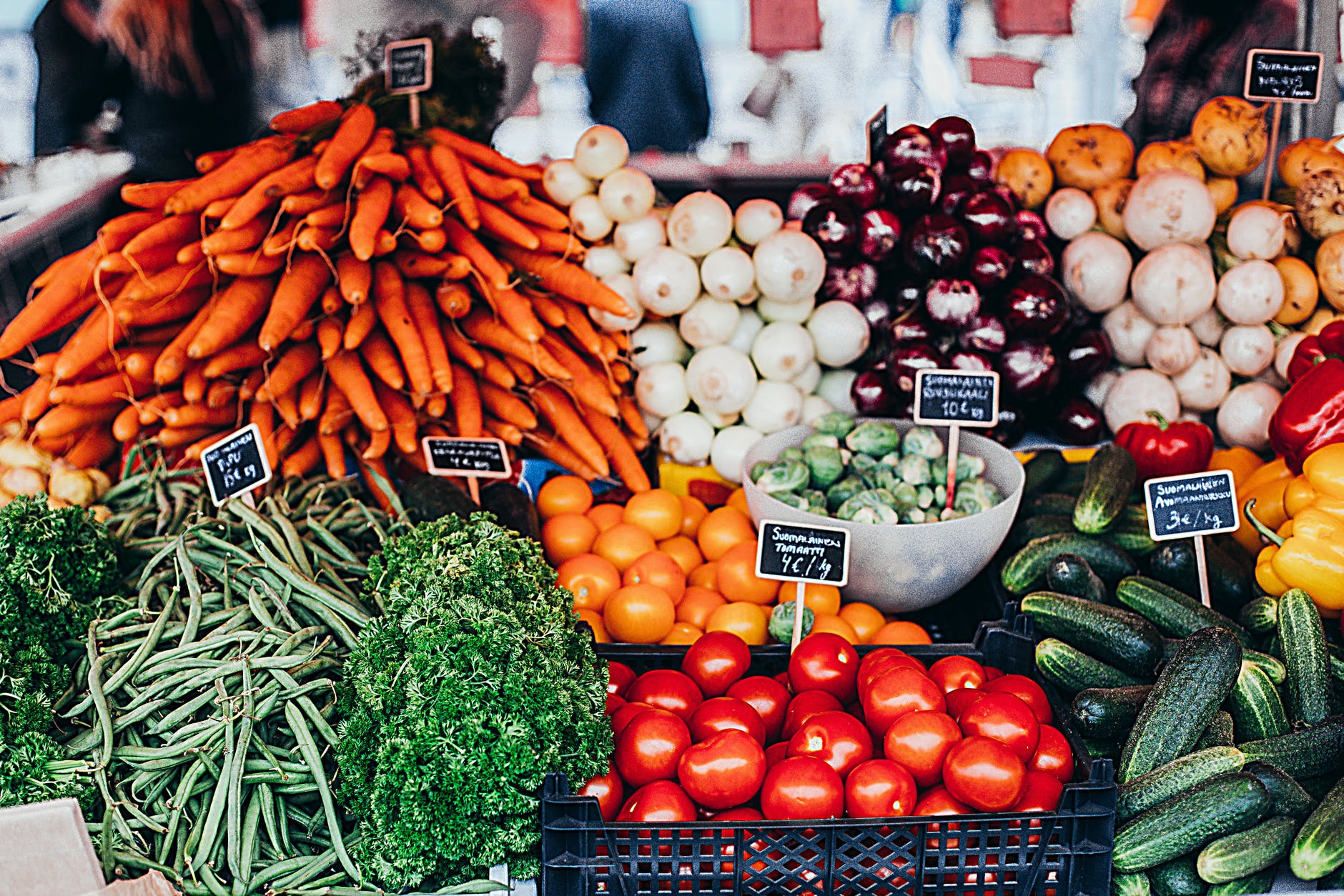 fruits and vegetables