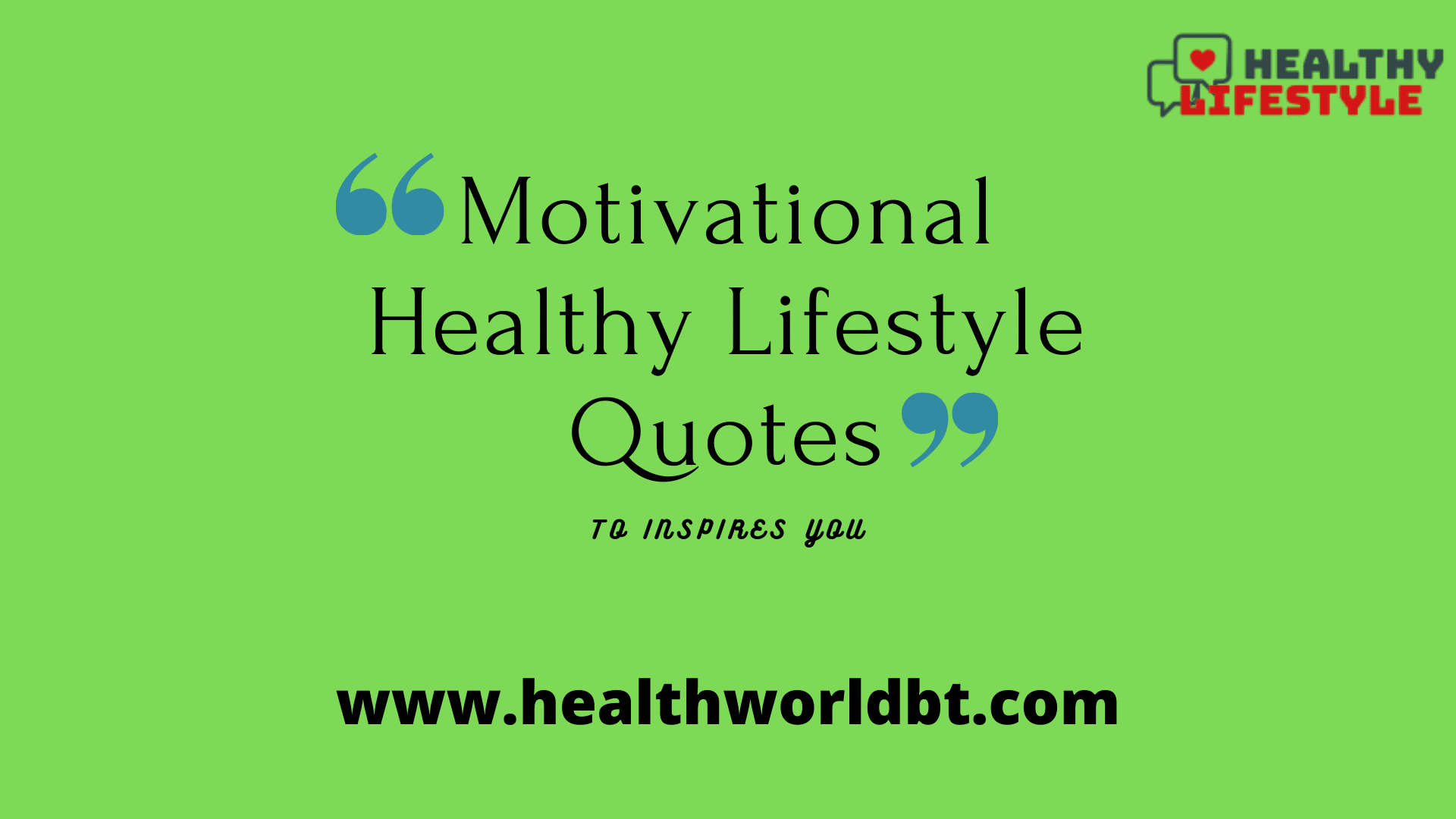 healthy lifestyle quotes