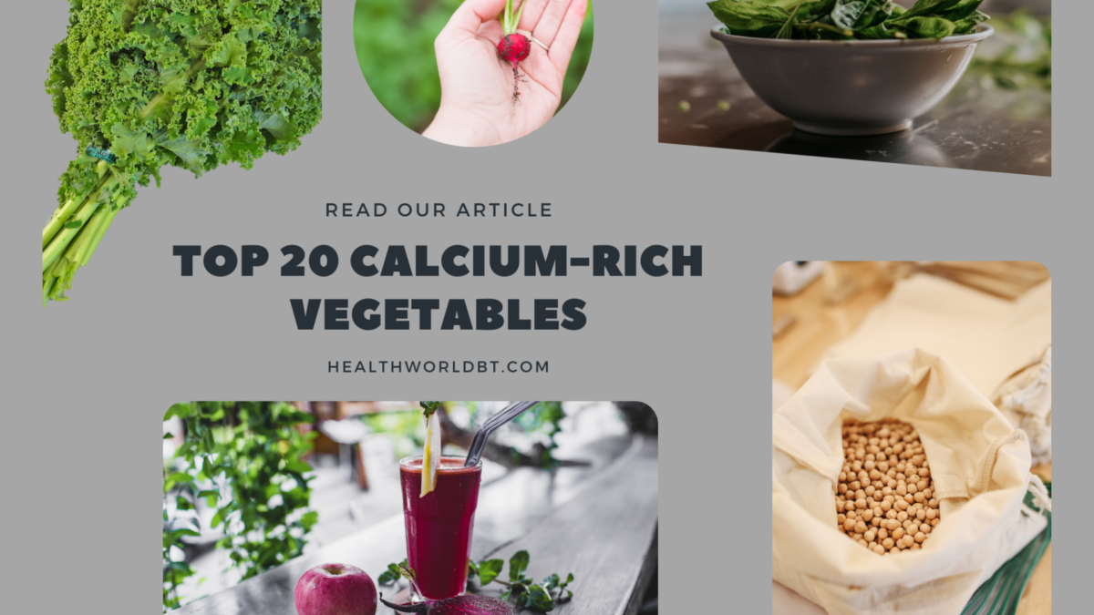 Top 20 Calciumrich Vegetables » Healthy Lifestyle