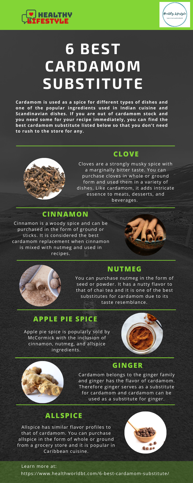 6 Best Cardamom Substitute » Healthy Lifestyle