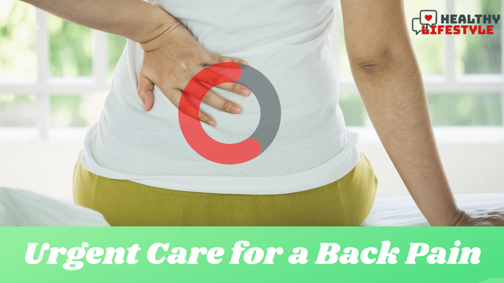 urgent care for back pain