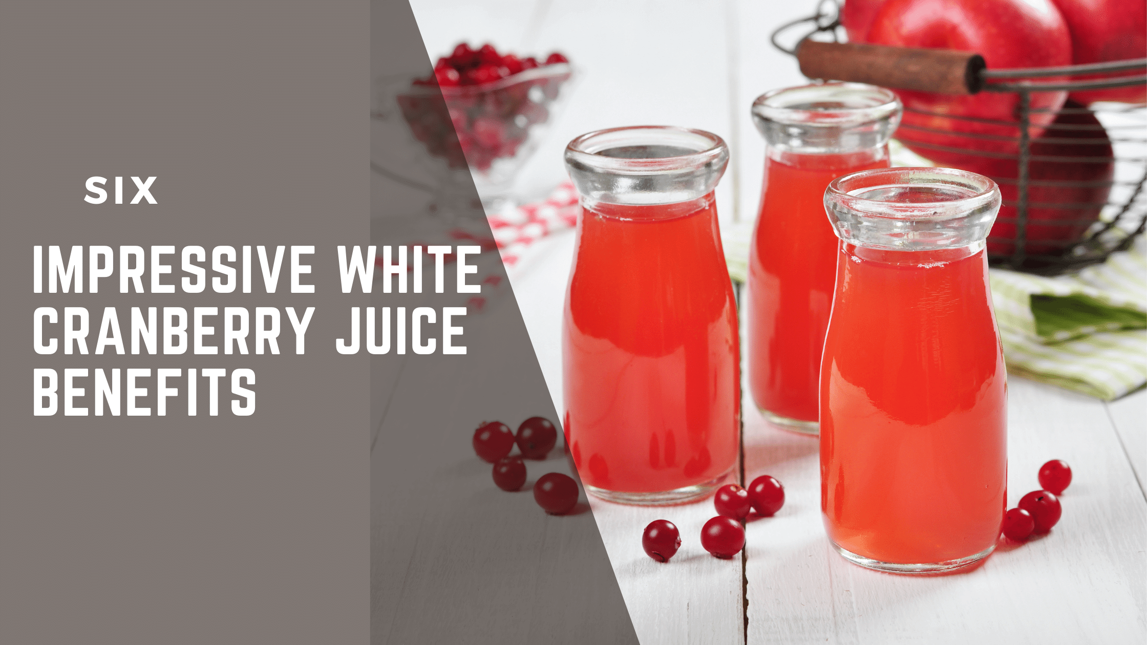 white cranberry juice