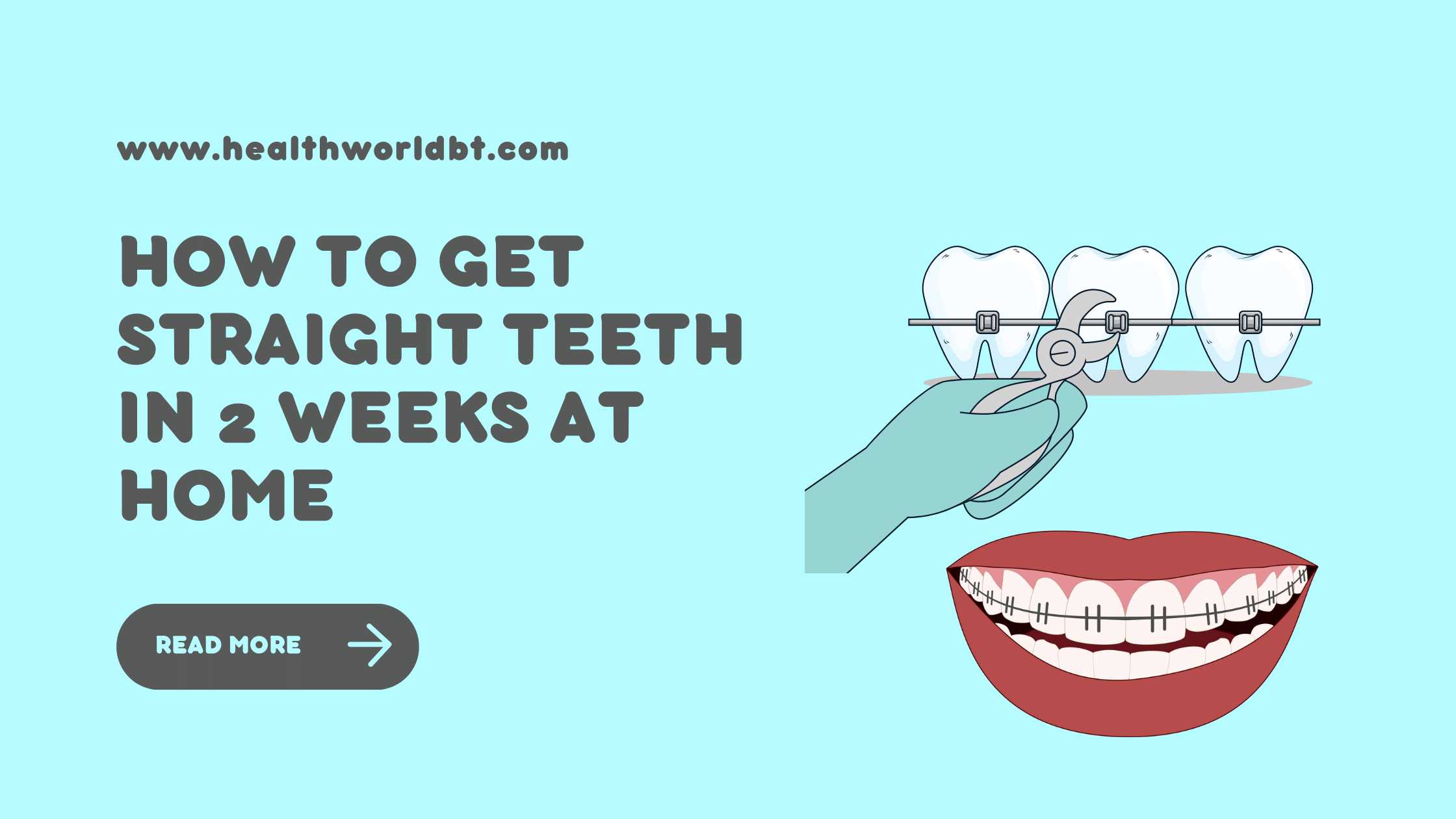 how to get straight teeth in 2 weeks at home