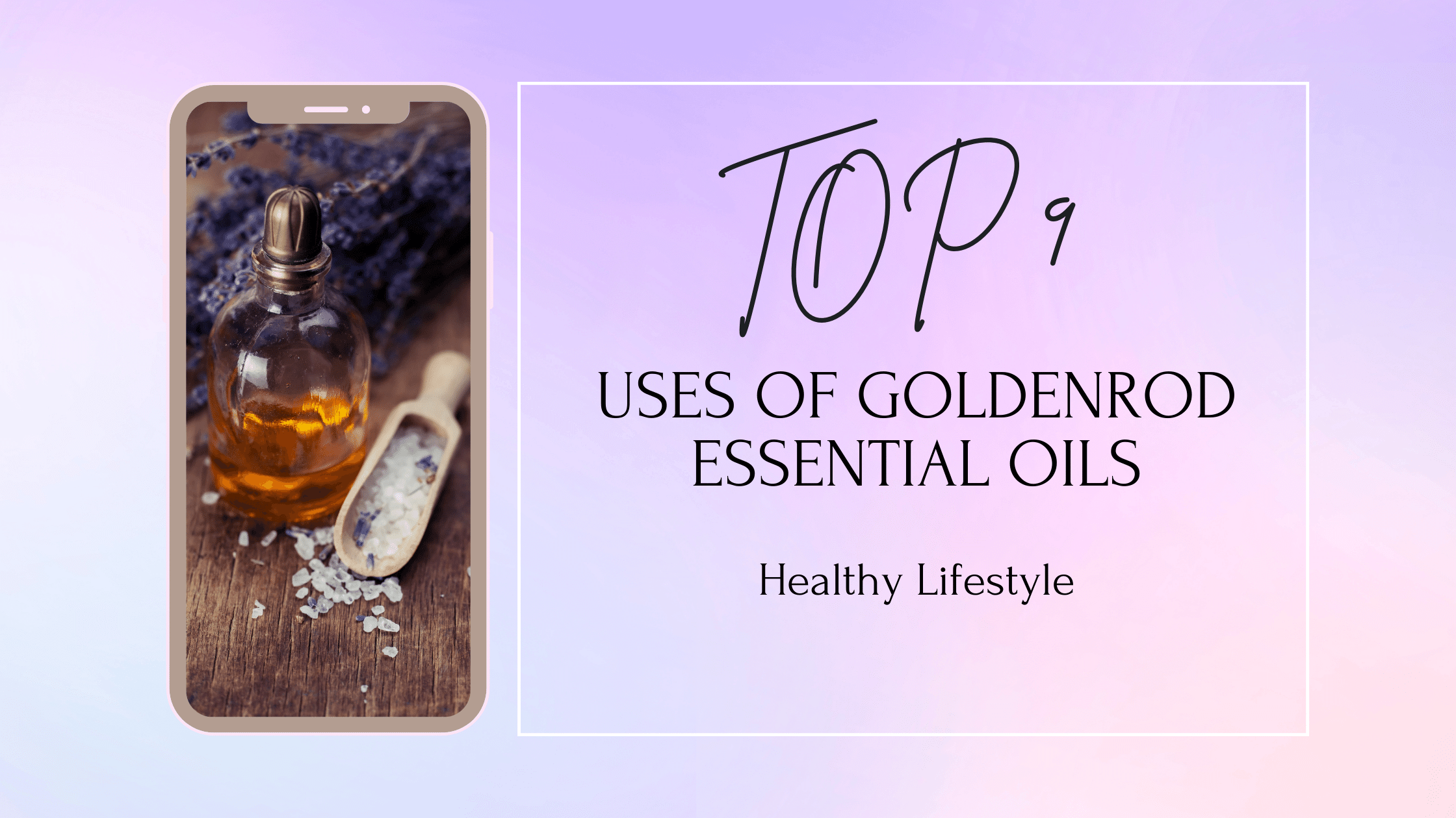 goldenrod essential oils