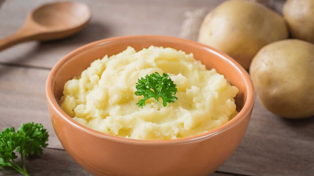 mashed potatoes