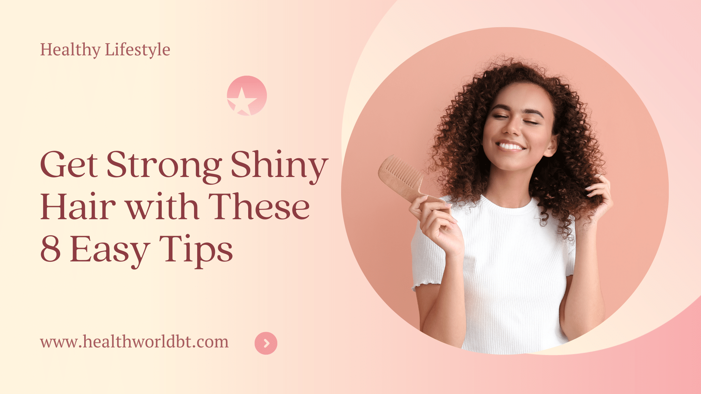 strong shiny hair